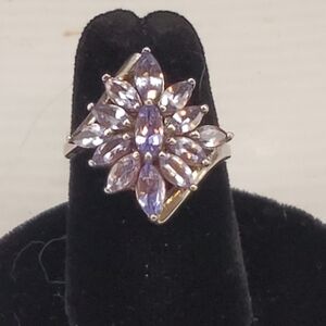 Vintage Sterling Tanzanite Ring 6